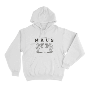 Cheers Maus Cocktail Friends Unisex Hoodie White