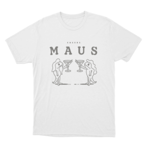 Cheers Maus Cocktail Friends Unisex T Shirt White