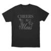 Cheers Maus Cocktail Toast Unisex T Shirt Black