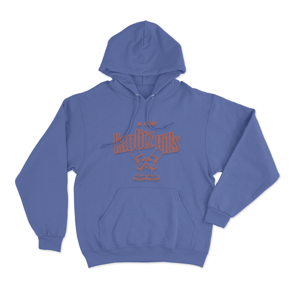 Kaulitz Hills Est. 2021 Podcast Unisex Hoodie Blue Kaulitz Hills Est. 2021 Podcast Unisex Hoodie Blue