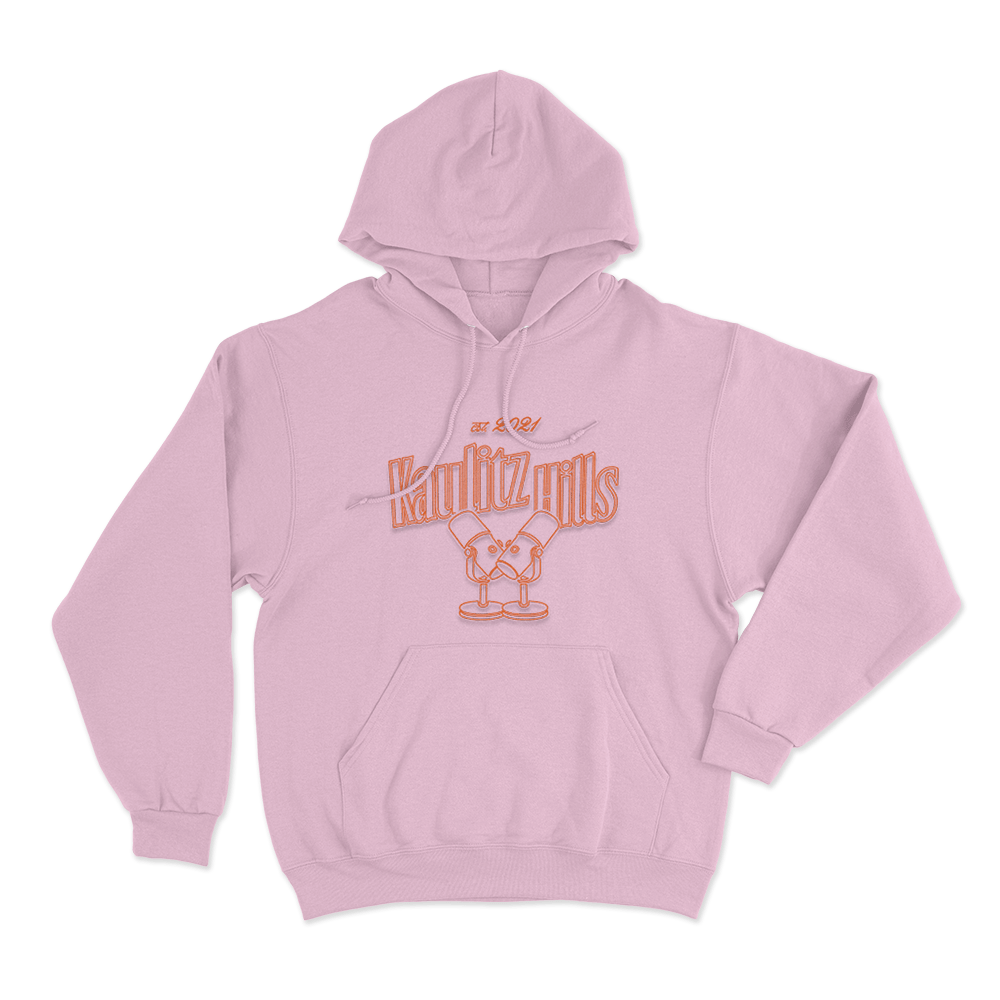 Kaulitz Hills Est. 2021 Podcast Unisex Hoodie Pink Kaulitz Hills Est. 2021 Podcast Unisex Hoodie Pink