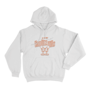 Kaulitz Hills Est. 2021 Podcast Unisex Hoodie White