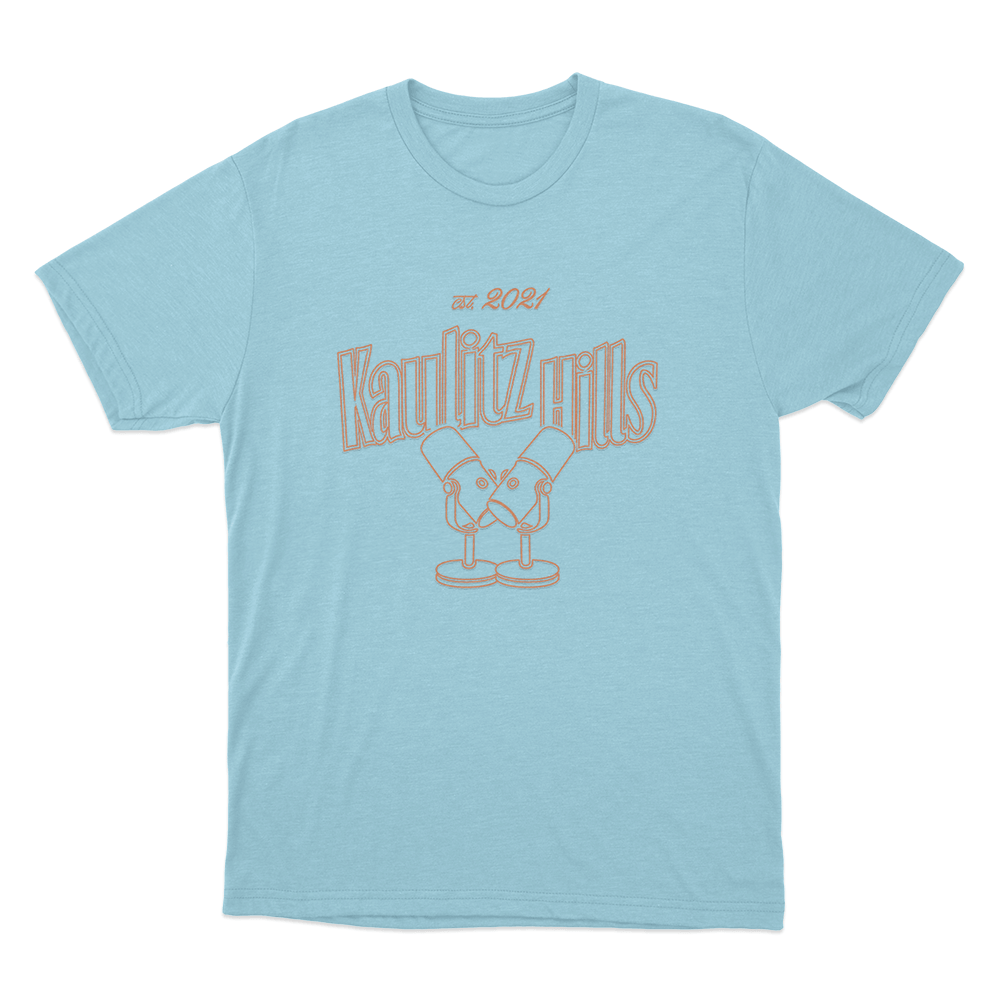 Kaulitz Hills Est. 2021 Podcast Unisex T Shirt Sky Blue Kaulitz Hills Est. 2021 Podcast Unisex T Shirt Sky Blue 1