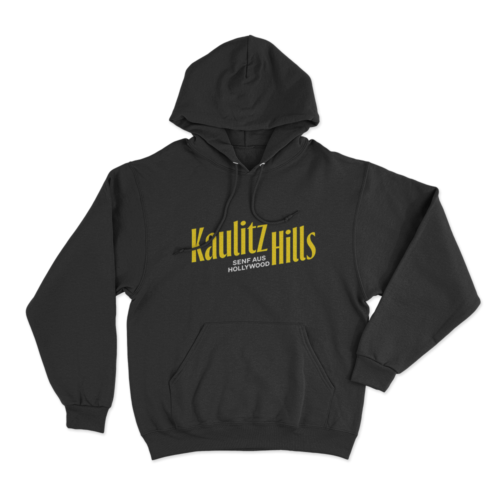 Kaulitz Hills Senf Aus Hollywood Unisex Hoodie Black Kaulitz Hills Senf Aus Hollywood Unisex Hoodie Black