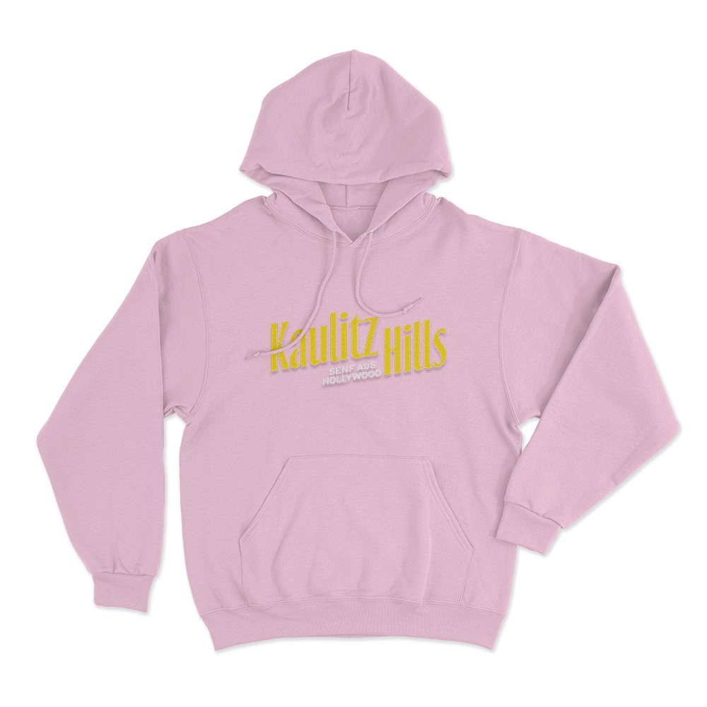 Kaulitz Hills Senf Aus Hollywood Unisex Hoodie Pink Kaulitz Hills Senf Aus Hollywood Unisex Hoodie Pink