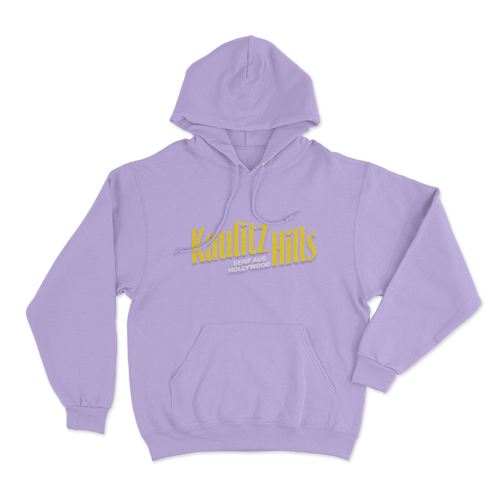Kaulitz Hills Senf Aus Hollywood Unisex Hoodie Purple Kaulitz Hills Senf Aus Hollywood Unisex Hoodie Purple