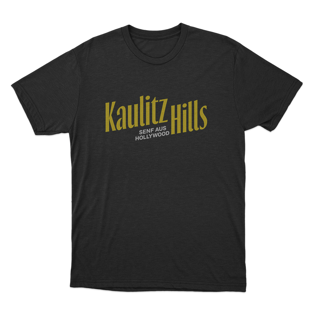 Kaulitz Hills Senf Aus Hollywood Unisex T Shirt Black Kaulitz Hills Senf Aus Hollywood Unisex T Shirt Black