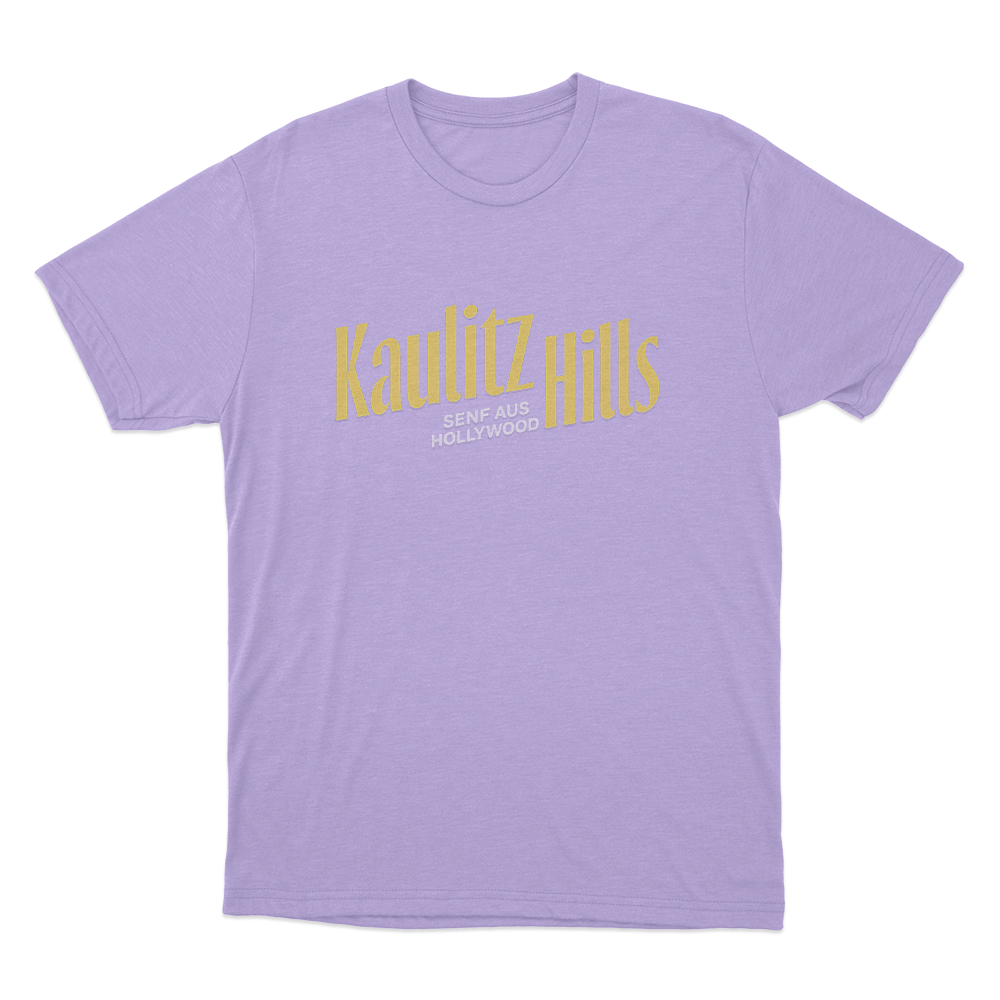 Kaulitz Hills Senf Aus Hollywood Unisex T Shirt Purple Kaulitz Hills Senf Aus Hollywood Unisex T Shirt Purple