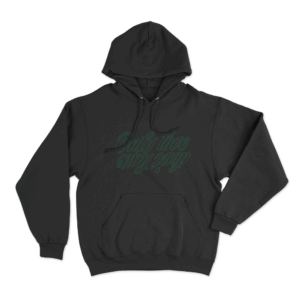 Only Love My Way Unisex Hoodie Black