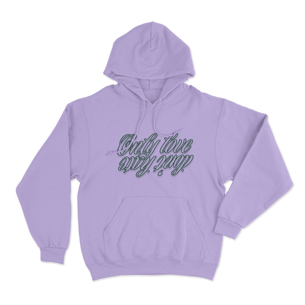Only Love My Way Unisex Hoodie Purple Only Love My Way Unisex Hoodie Purple